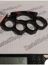 Кастет сплав зомби Хантер черный вес 70 грамм ширина 115мм с доставкой