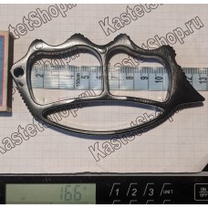 Кастет сталь Универсал черный вес 165 грамм ширина 124мм с доставкой