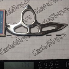 Кастет сталь Лигал серебро вес 170 грамм ширина 124мм с доставкой